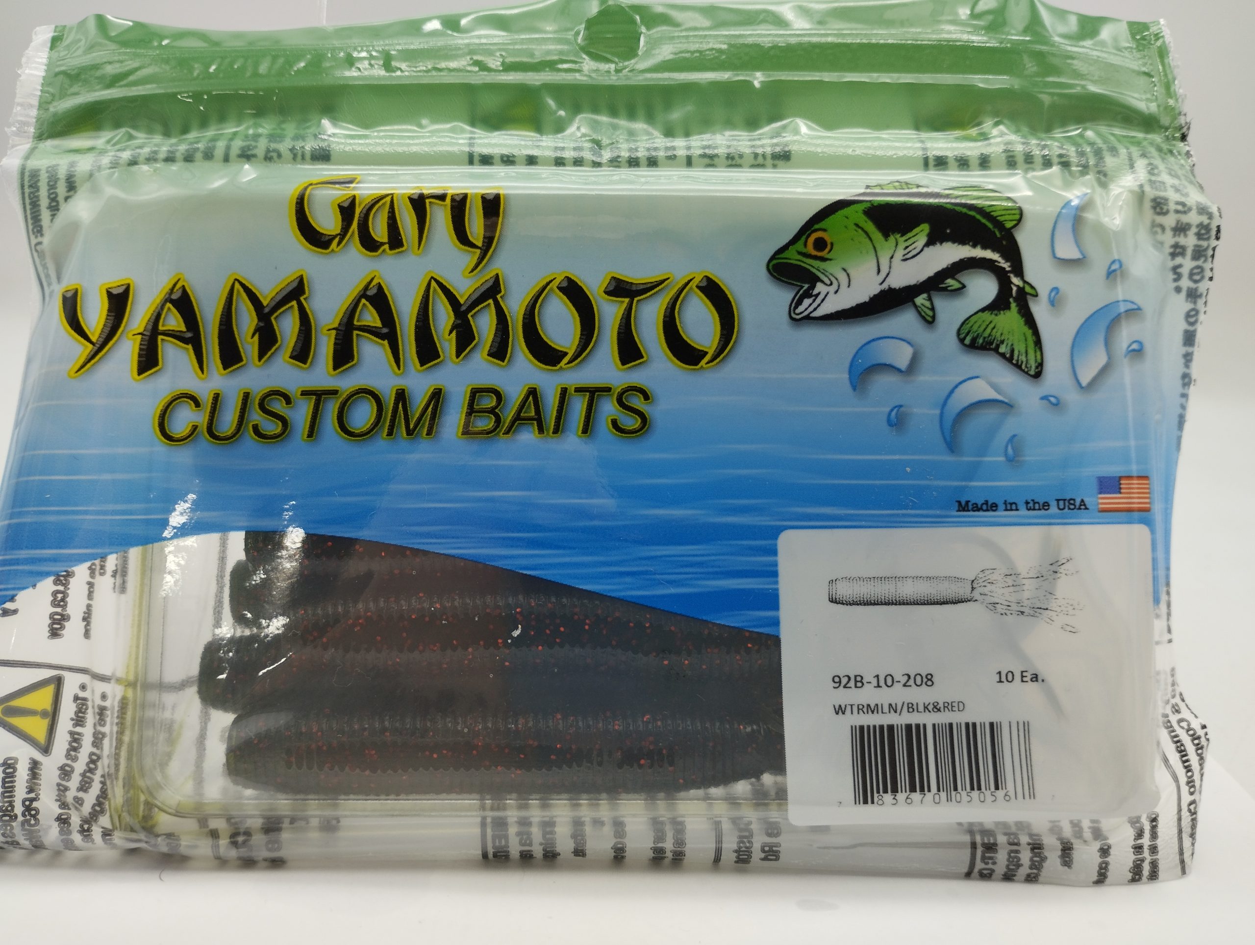 5¨ Big Ika Water/Red Gary Yamamoto 208