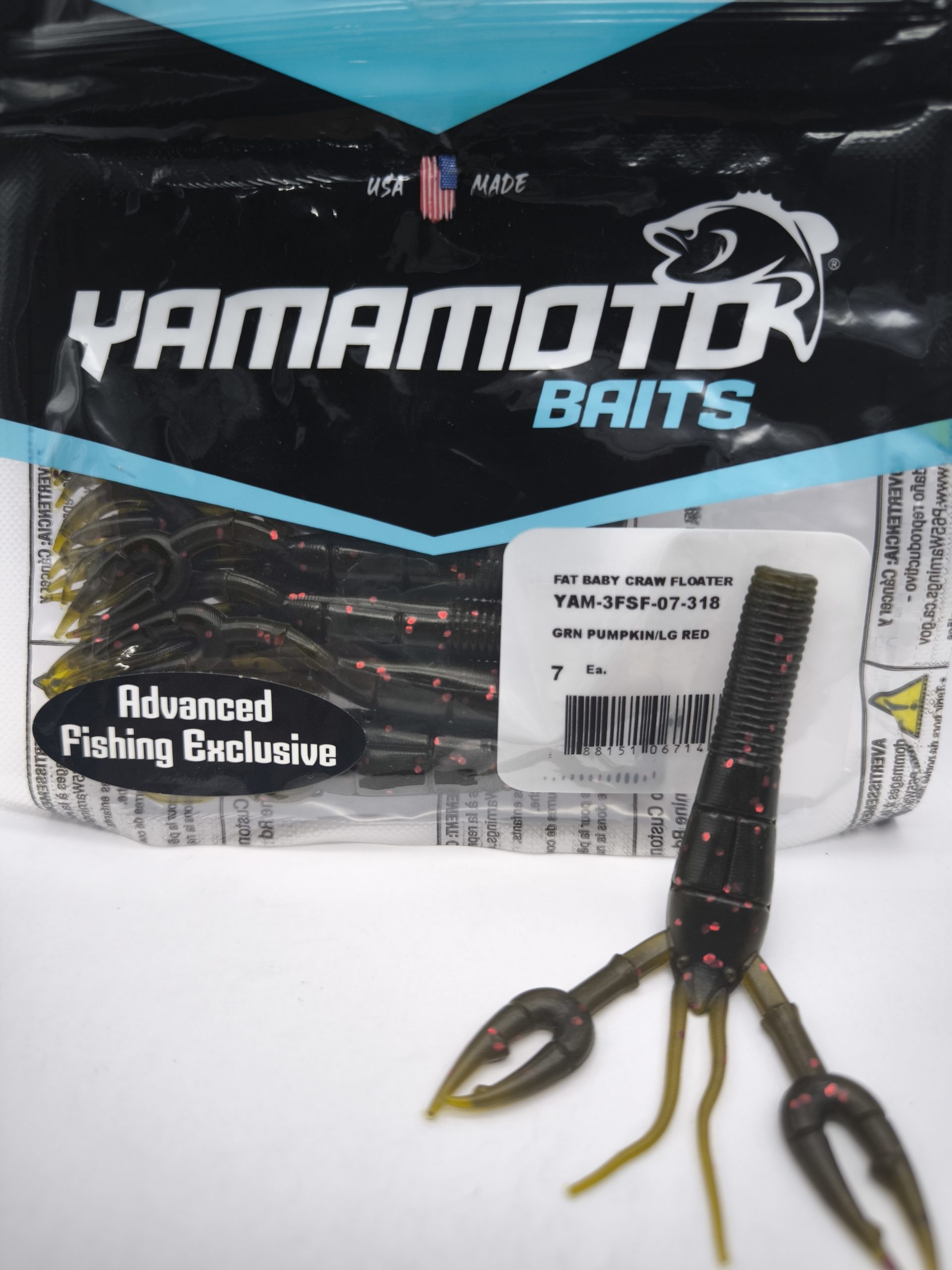 Yamamoto baits Fat Baby Craw