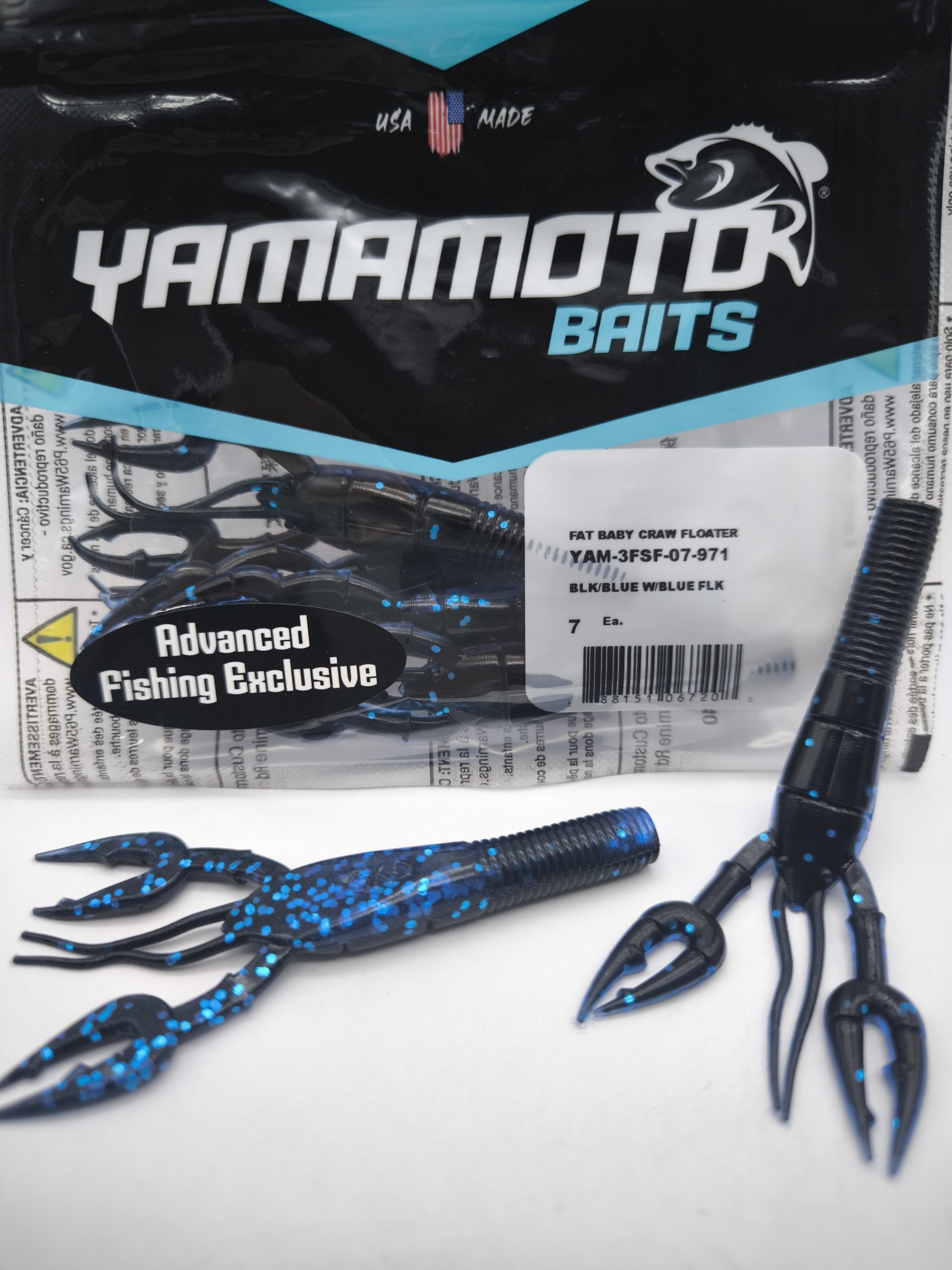 Yamamoto baits Fat Baby Craw