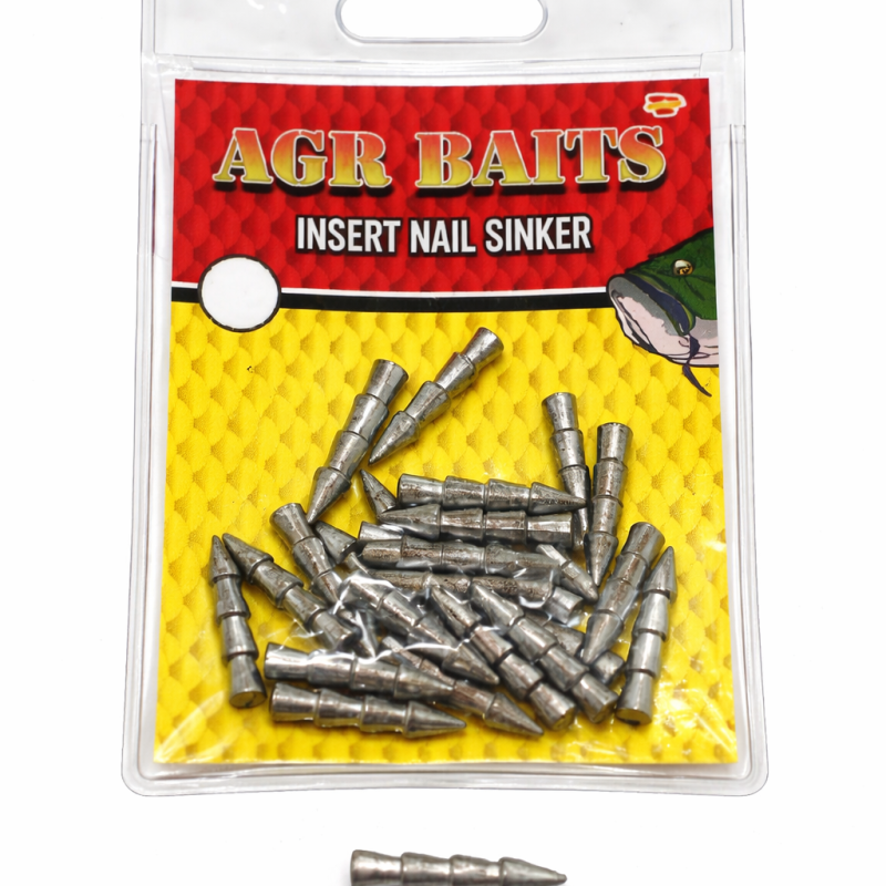 AGR BAITS Insert Nail Sinker