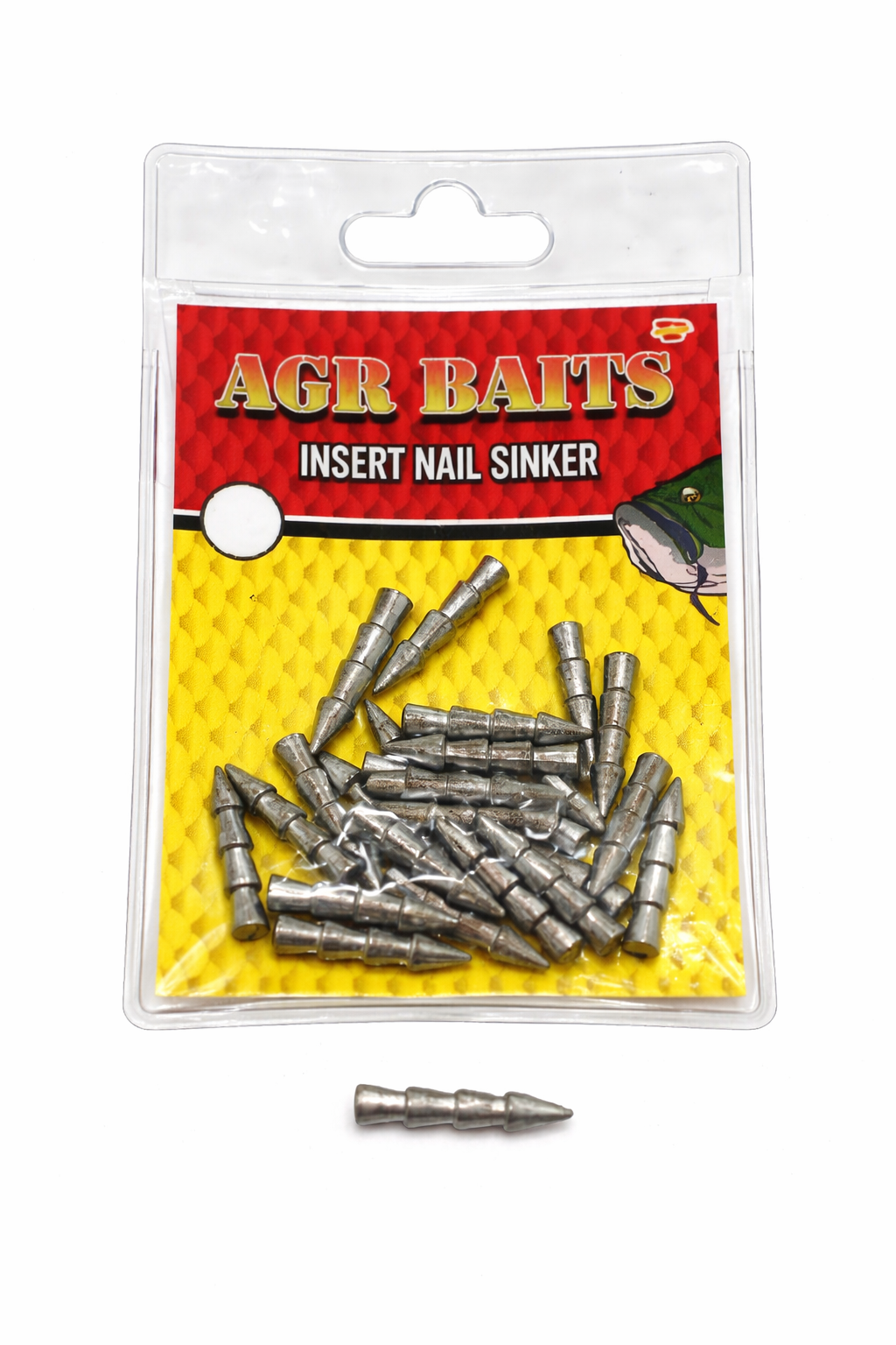 AGR BAITS Insert Nail Sinker