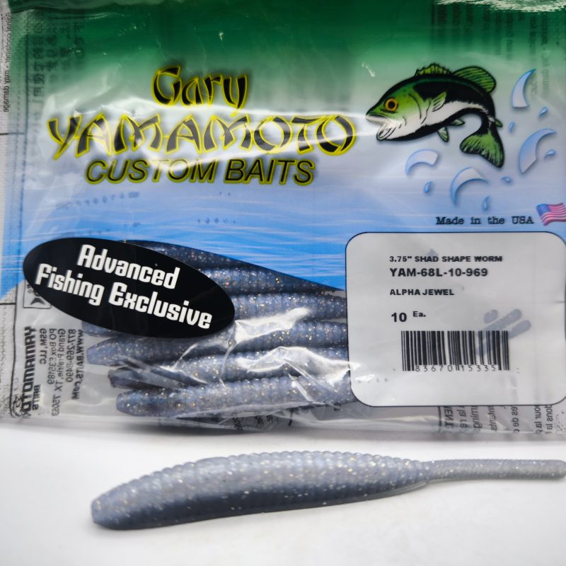 Gary Yamamoto 3.75¨ Shad Shape Worm