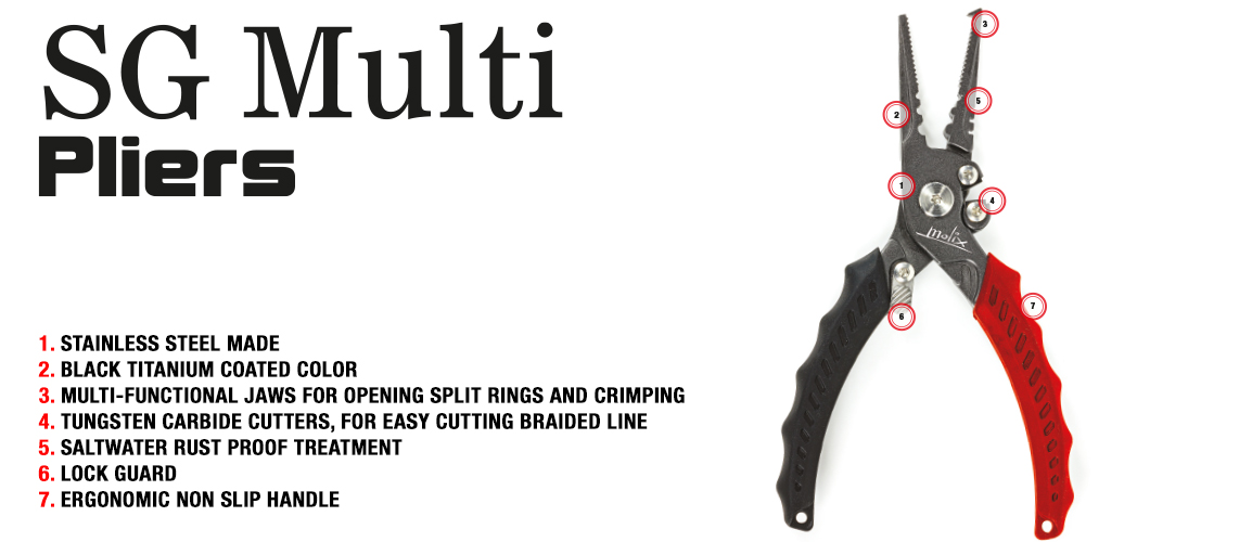 Molix Alicate SG Multi Pliers