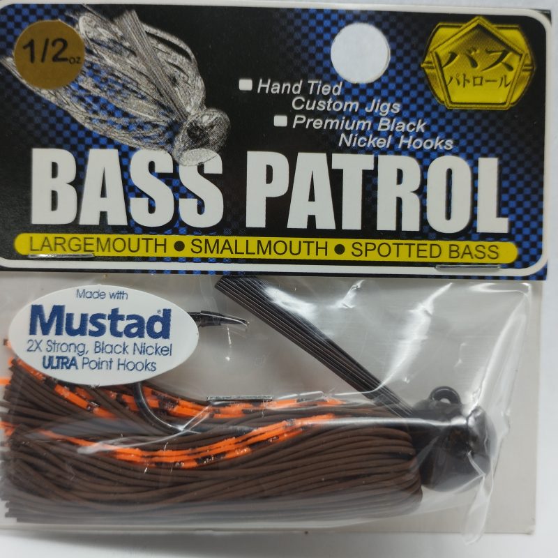 BASS PATROL Rubber Football Jig