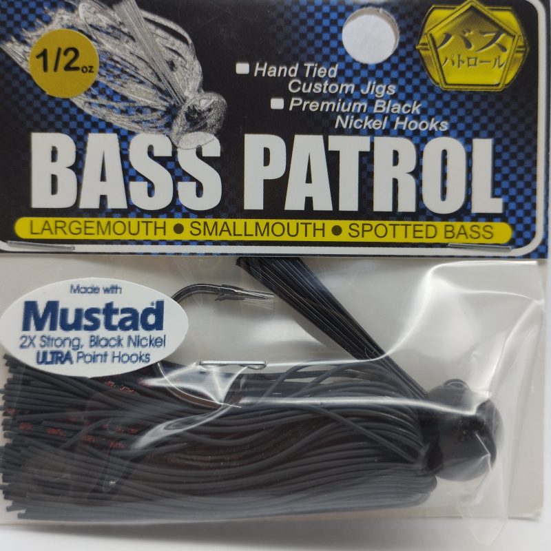 BASS PATROL Rubber Football Jig