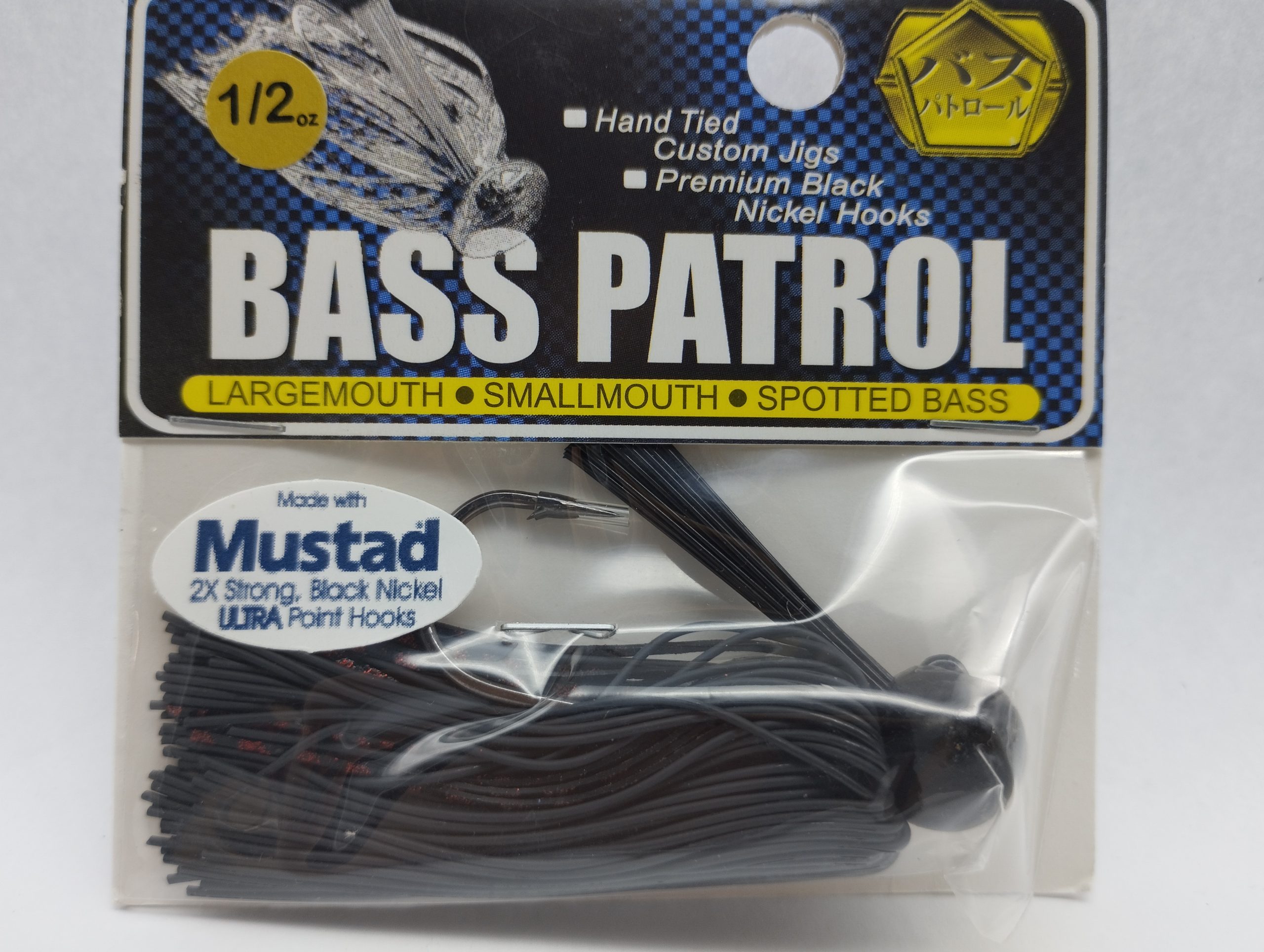 BASS PATROL Rubber Football Jig