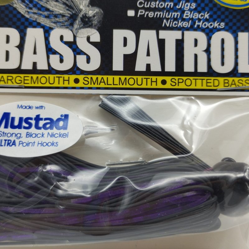 BASS PATROL Rubber Football Jig