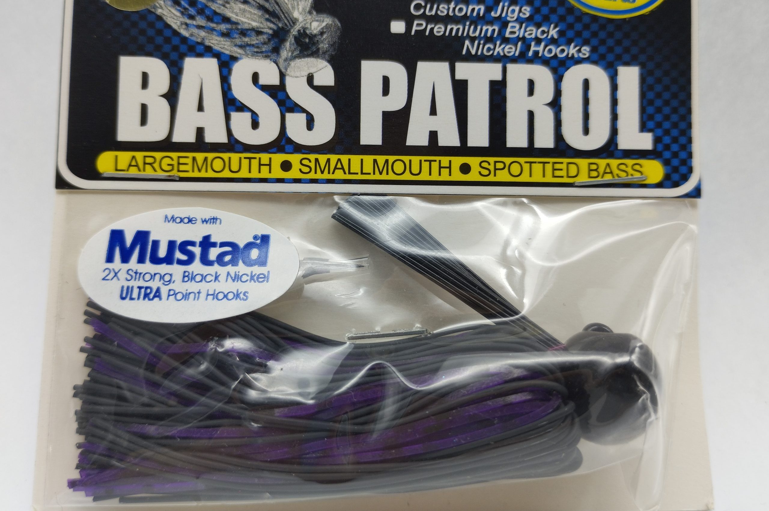 BASS PATROL Rubber Football Jig