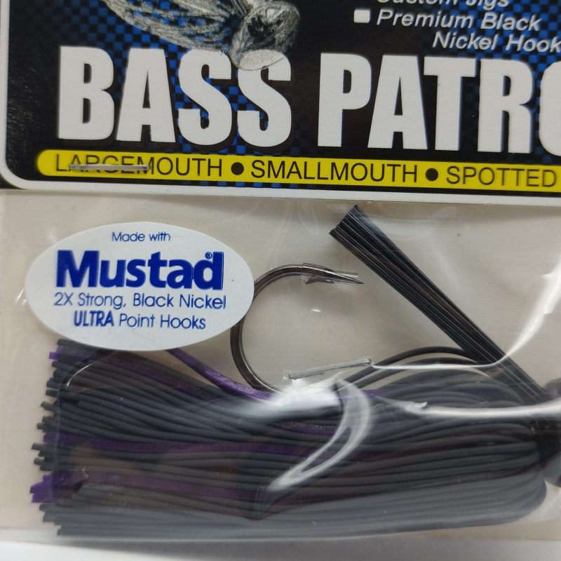 BASS PATROL Rubber Football Jig