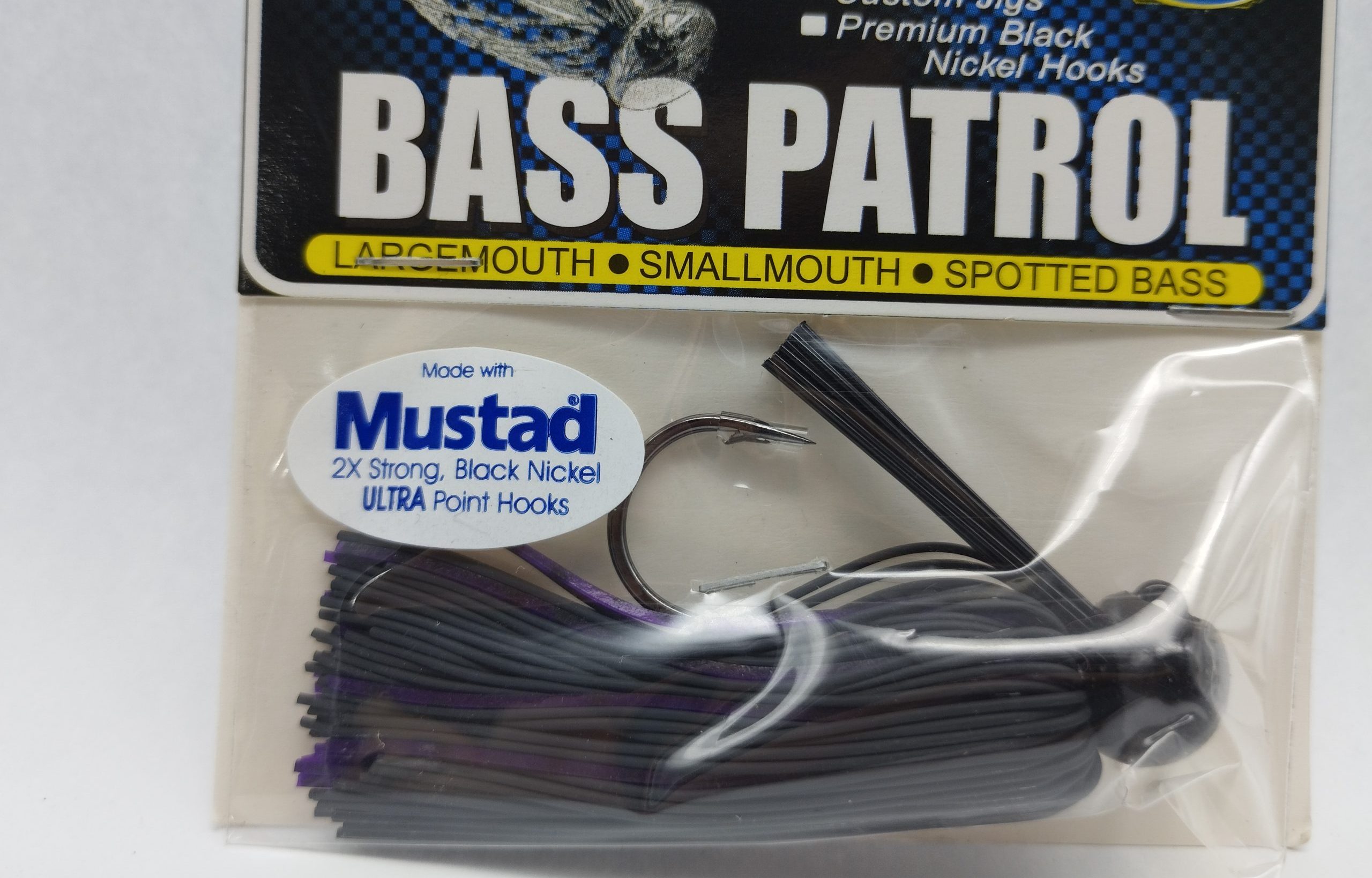 BASS PATROL Rubber Football Jig
