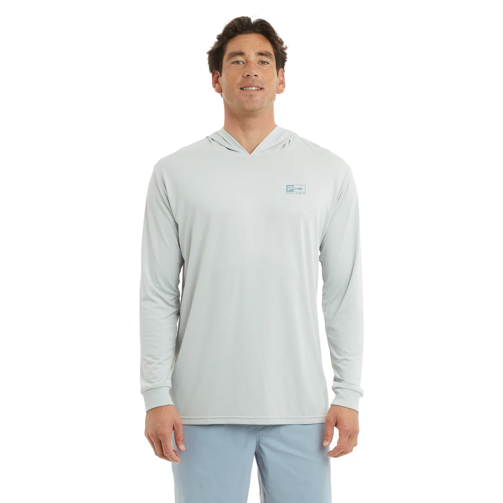 PELAGIC Aquatek Hooded Rusted Icon - LGY - XL - Imagen 3