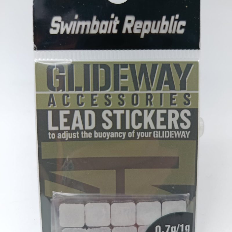 Swimbait Republic Lead Stickers
