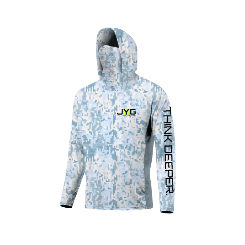 Camisa JYG HOODED FISHING SHIRT WITH FACEMASK