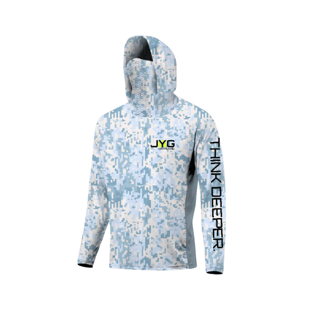 Camisa JYG HOODED FISHING SHIRT WITH FACEMASK