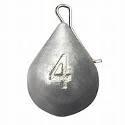 Plomo Pera SAKURA Clip Poire Sinker