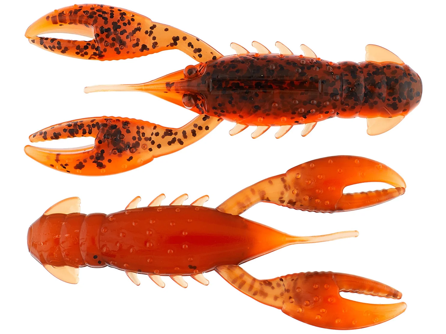 Z-man Pro CrawZ 3,5¨ - 3 unids. - Green Pumpkin Orange