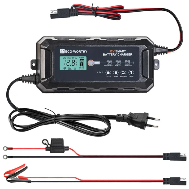 Cargador de batería inteligente automático