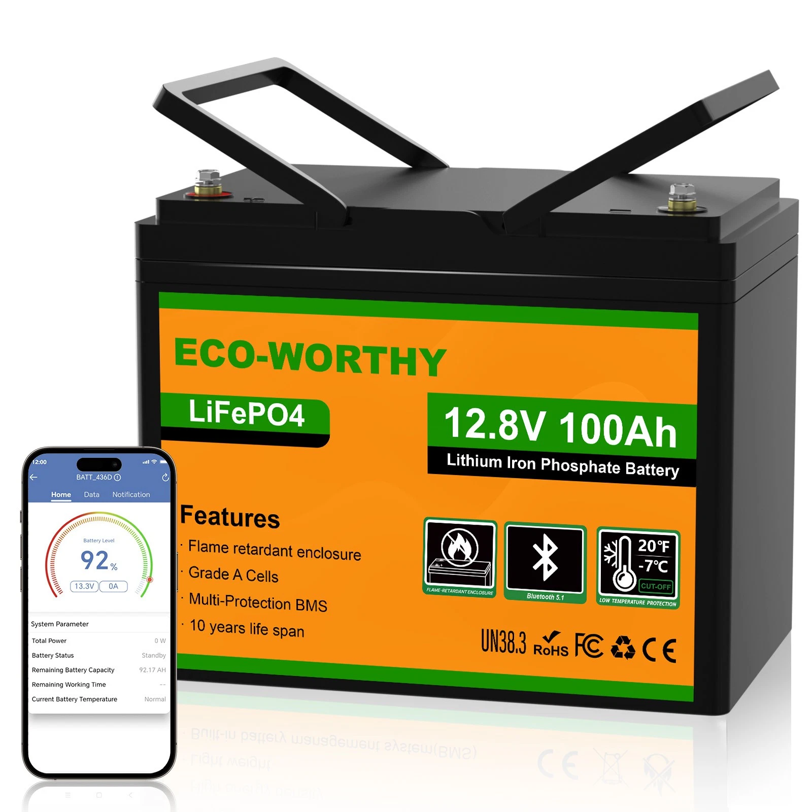 ECO-WORTHY BATERIA