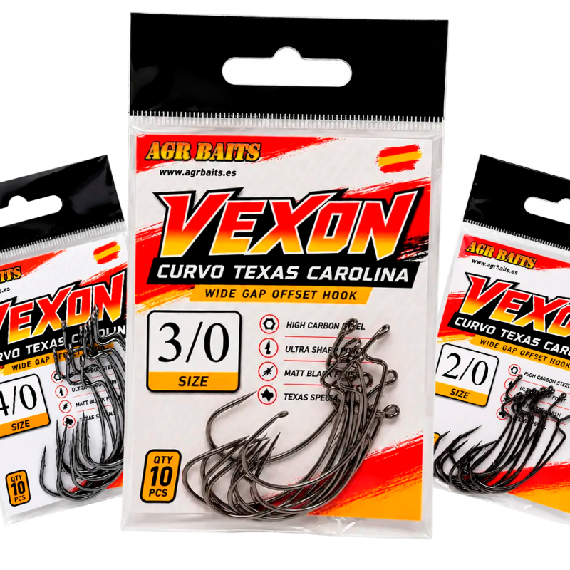 AGR BAITS VEXON ANZUELO CURVO