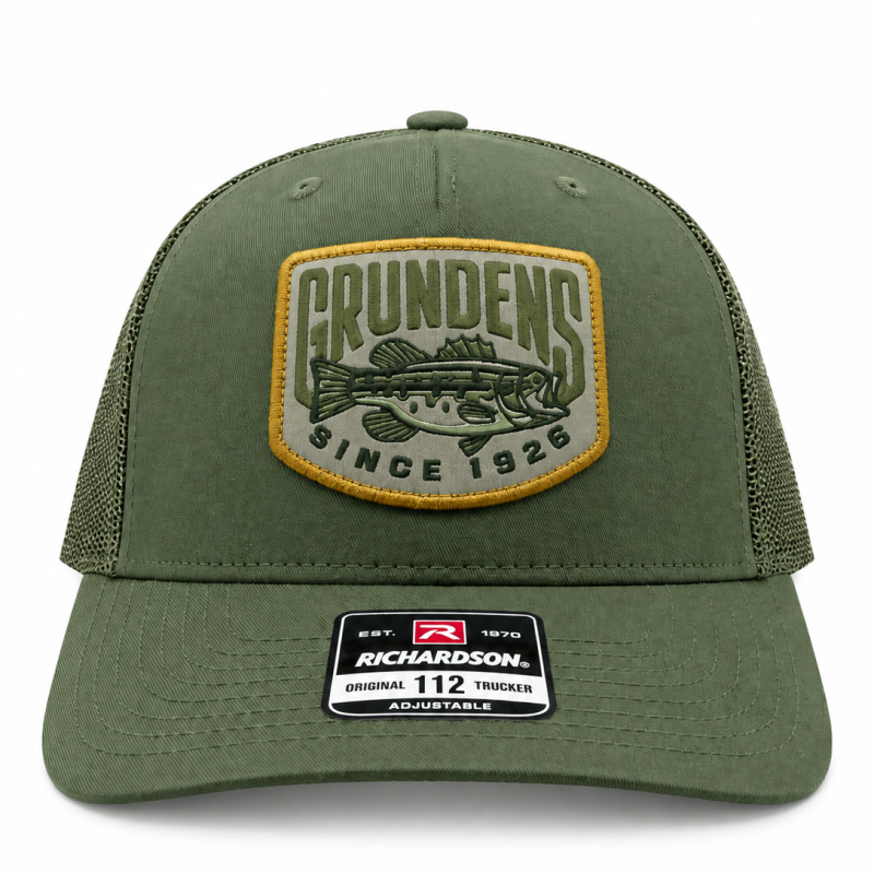 GRUNDENS Gorra Bass Patch Trucker